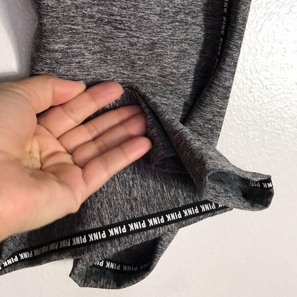 Pink Ultimate Womens Grey Yoga Pant Size M - Picture 3 of 5